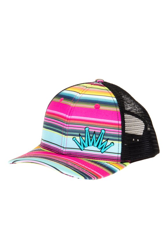Pink Serape Trucker Cap Pinkserape OS