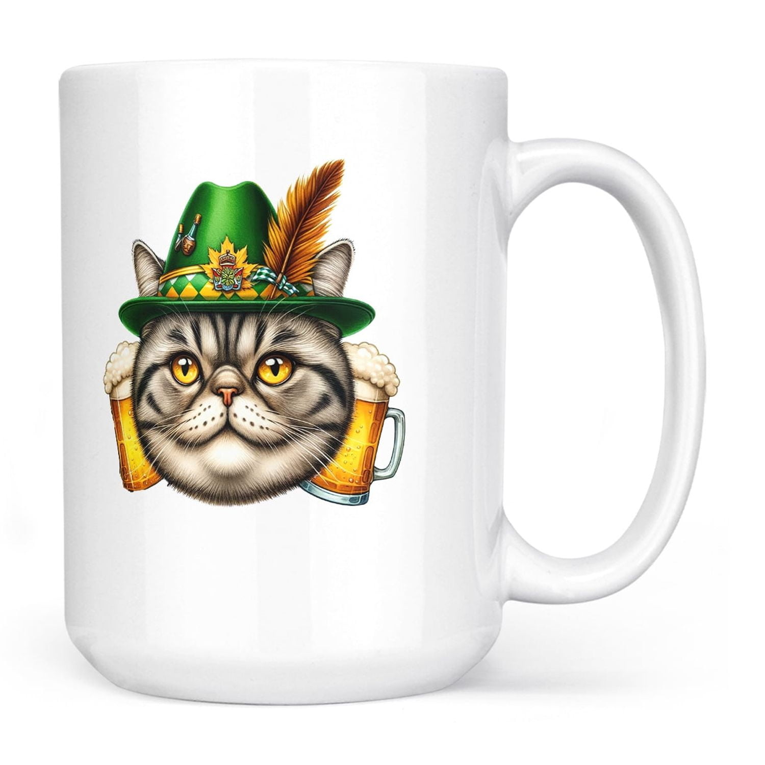 Best Exotic Shorthair Dad Proud Beer Lover Happy Oktoberfest Mug Cat Lover Kitten Owner Gifts ...
