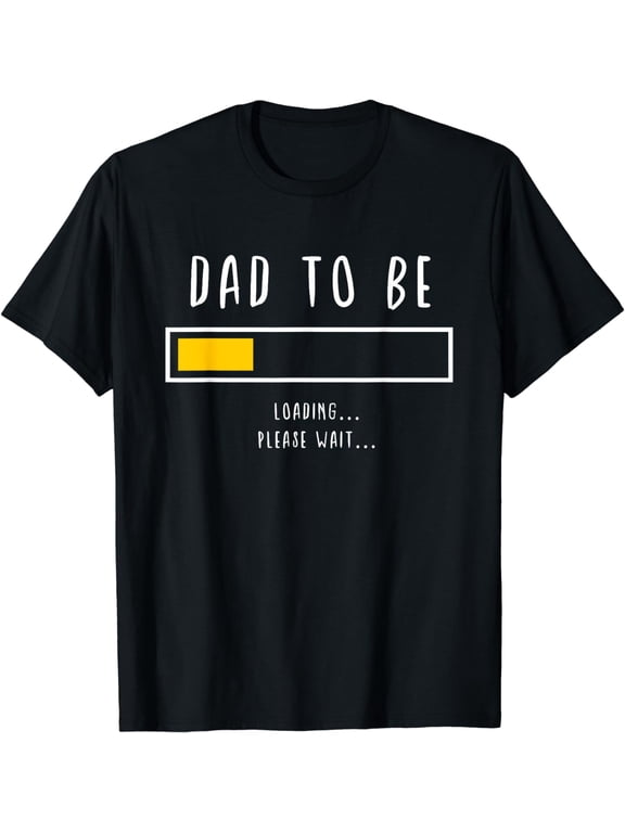 Best Expecting Dad, Daddy & Father Gifts Men Tee Shirts T-ShirtMen and women, Black T-shirt, size: Extra large S-4XL