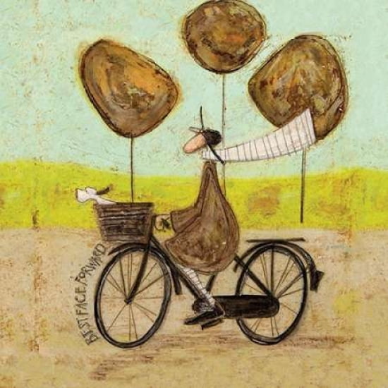 Best Face Forward Canvas Art - Sam Toft (24 x 24)