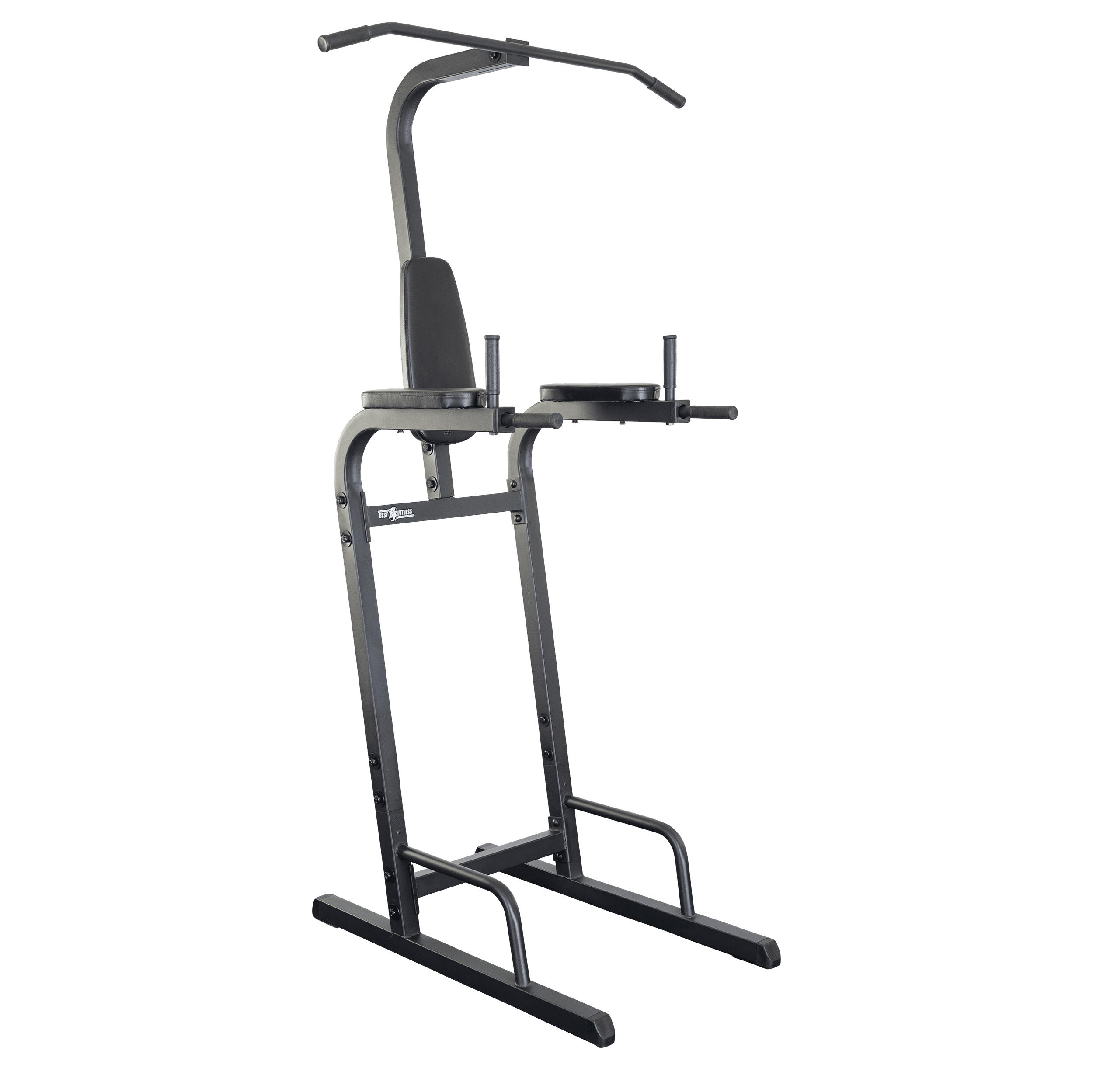 Best Fitness BFVK10 Vertical Knee Raise Exercise Machine with Leg