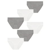 Best Fitting Panty Women's Cotton Stretch Bikini, 6 Pack
