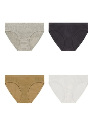  Organic Cotton Underwear Women 3 Pack Women's Solid Color  Casual Seamless Silk Thong Comfortable Seamless (Beige-1, XS) : Clothing,  Shoes & Jewelry