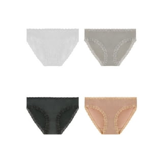 BEST FITTING PANTY - NEW - M / 6 - WHITE POLY STRETCH HIPSTER - RN86752