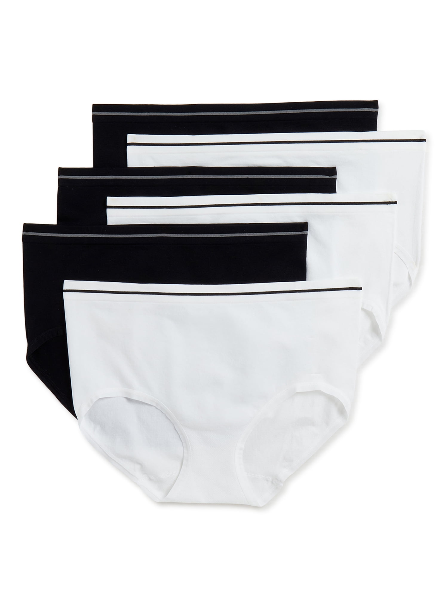Best Fitting Panty Women's Seamless Brief Panties, 6Pack