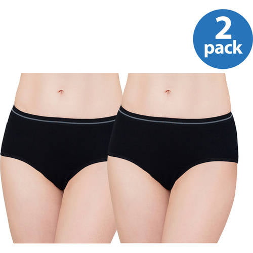 Best Fitting Panty Women's Seamless Hipster Panties, 2-Pack