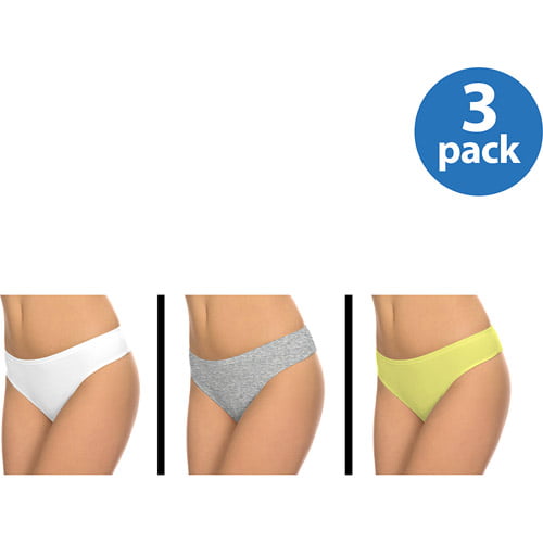 Best Fitting Women's Thongs, 3-pack