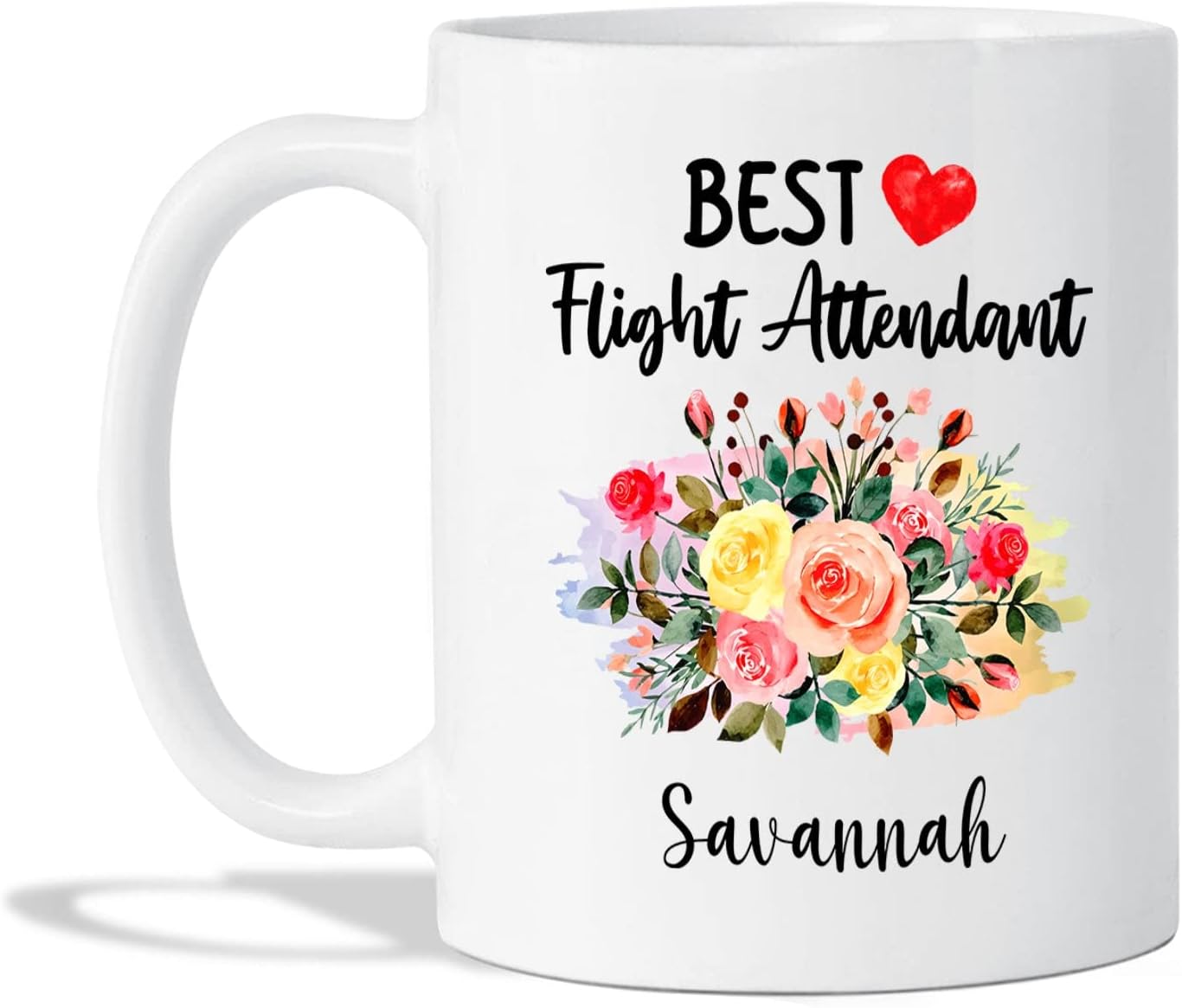 Best Flight Attendant Ceramic Cup Customized Airline Stewardess