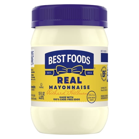 Best Foods Real Mayonnaise Condiments, 15 fl oz Jar