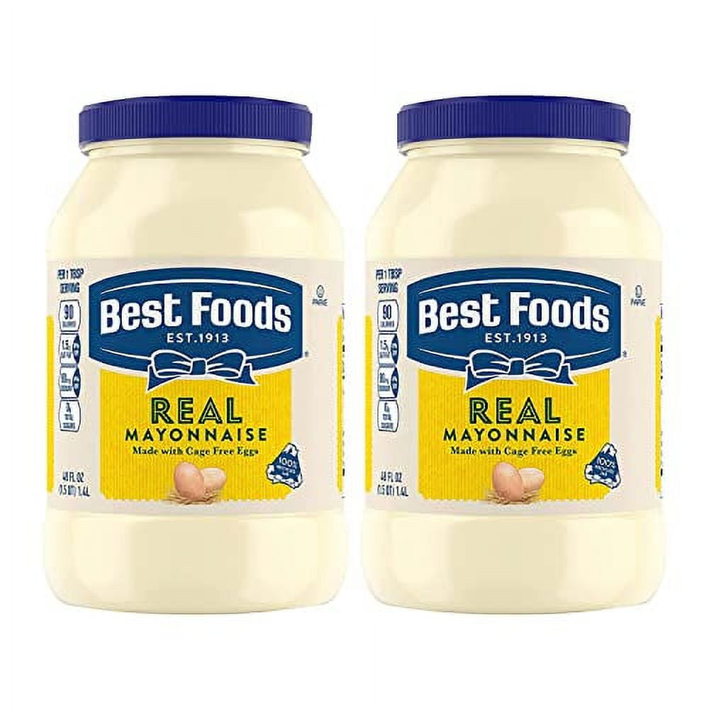 Best Foods Real Mayonnaise Gluten Free 48 oz Twin Pack