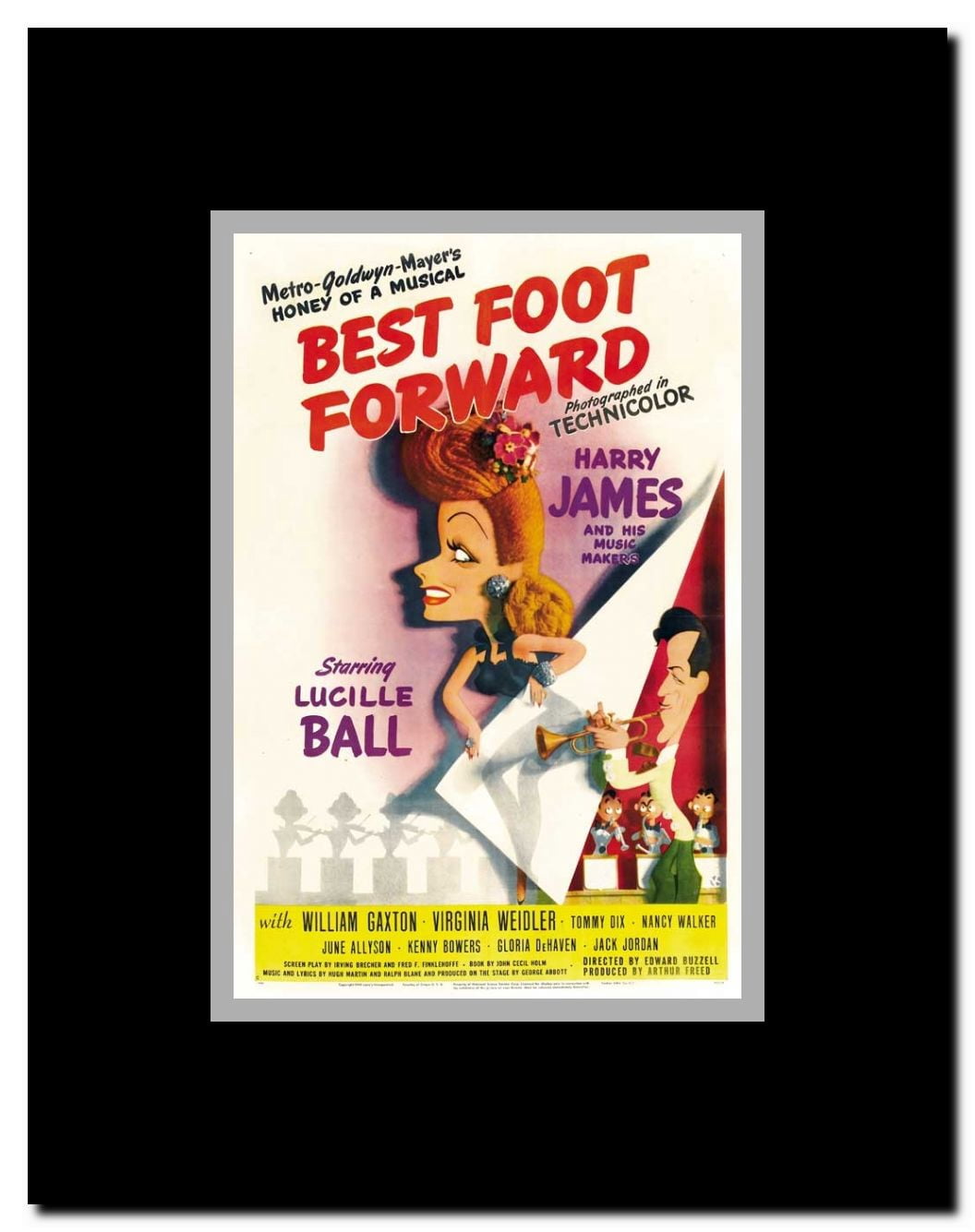 Best Foot Forward Framed Movie Poster