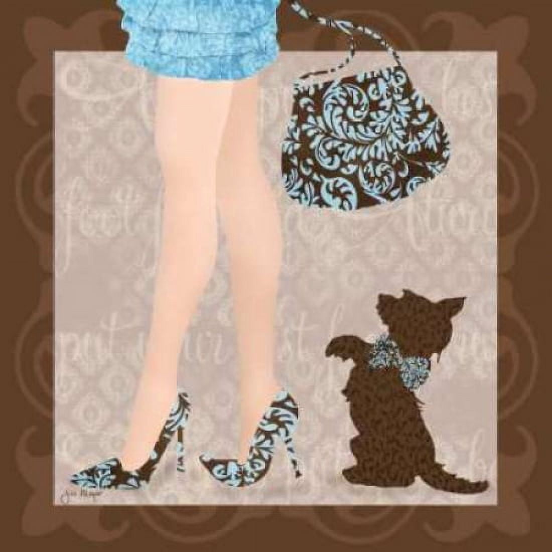 Best Foot Forward II Canvas Art - Jill Meyer (24 x 24)