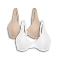 thumbnail image 1 of Bestform Everyday Unlined Cotton Stretch T-Shirt Bra with Underwire Support, 2 Pack 5000100P, 1 of 7