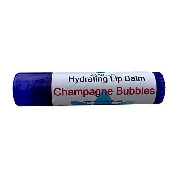 Best Formula Fun Flavored Lip Balm by Diva Stuff, Lots to Choose from and Super Soft Lips (Champagne Bubbles)