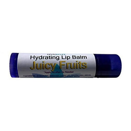 Best Formula Fun Flavored Lip Balm by Diva Stuff, Lots to Choose from and Super Soft Lips (Juciee Fruits)