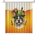 thumbnail image 1 of Best French Bulldog Dad Proud Beer Lover Happy Oktoberfest Shower Curtain Dog Lover Gifts Waterproof Bathroom Bathtub Curtain - 02016, 1 of 5