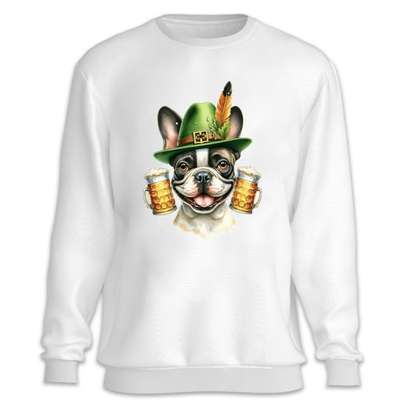 Best French Bulldog Dad Proud Beer Lover Happy Oktoberfest Sweatshirt Unisex Merch Dog Lover Gifts - 02016