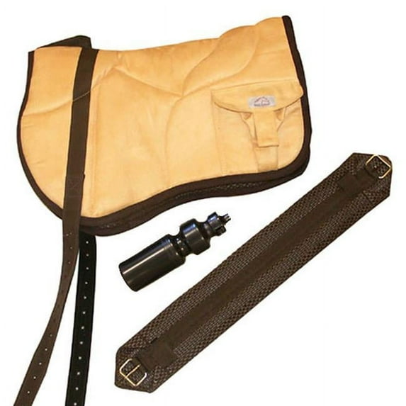 Best Friend BF020TN Western Style Bareback Saddle Pad, Tan