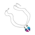 thumbnail image 1 of Best Friend BFF Half Heart Necklace - Creative Bracelet Set with Alloy Design for Women, 1 of 5