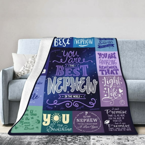 Best Friend Birthday Gift Blanket Gifts For Kids Adults - Lightweight Throw Blanket For Bedroom Living Room Decor Soft Fuzzy Fleece Cozy Plush Bed Couch 60"X50"