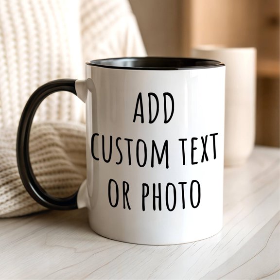 Best Friend Birthday Gift Mug Personalized Custom Text or Photo Coffee Cup Mum Birthday Mu