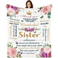 thumbnail image 1 of Best Friend Birthday Gifts, Best Friend Blanket, Gifts for Best Friends Women, Bestie Gifts Ideas for Women, Friendship Gifts Blanket for Bestie, BFF, Best Friend Throw Blanket 60"X50", 1 of 5