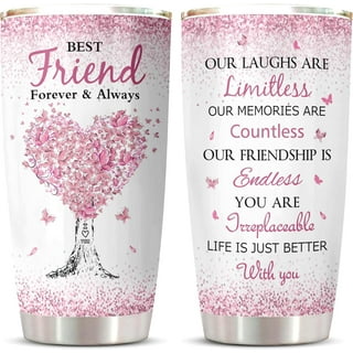 Lovery Best Friend Birthday Gifts, BFF Gift, Spa Gift Set for Women, Long Distance Friendship Gifts for Women, Bestfriend Gifts, Wine Tumbler, Bath