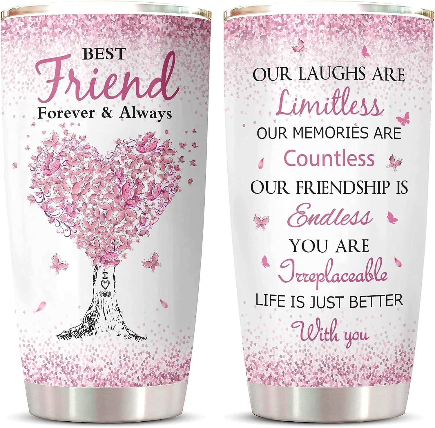 Best Friend Birthday Gifts Tumbler 1PC, Gifts for Best Friends Women