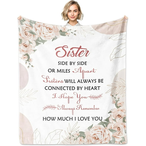 Best Friend Birthday Gifts for Women, Bestie Gifts Blanket 60"x50", Gifts for Best Friend, Friendship Gifts for Women, BFF Gifts Ideas for Mothers Day Christmas, to My Friend Throw Blanket