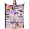 thumbnail image 1 of Best Friend Blanket, Birthday Gifts for Best Friend, 50"x60" Blanket Gift Girls BFF for Sofa Bed, Soft Cozy Flannel Throw Blanket for Friends Birthday Christmas, 1 of 1