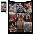 thumbnail image 1 of Best Friend Blanket with Photo Customized,Customizable Bestie/BFF Birthday Gift Blanket Using Your Own Photo,Personalized Picture Friends Throw Blanket for Women Soul Sisters 30x40inch Blankets, 1 of 5