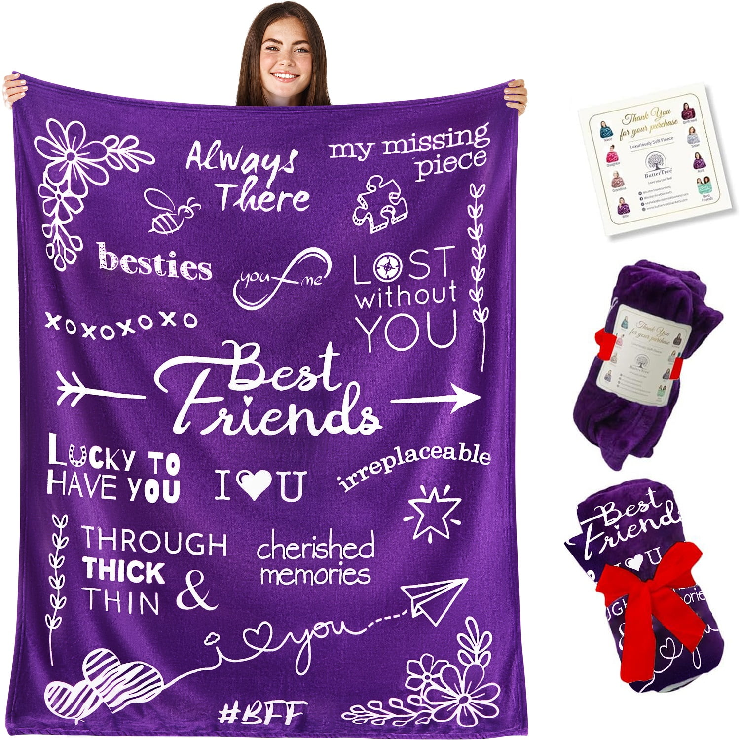 ButterTree Best Friend Gift Blanket Friendship Nigeria Ubuy
