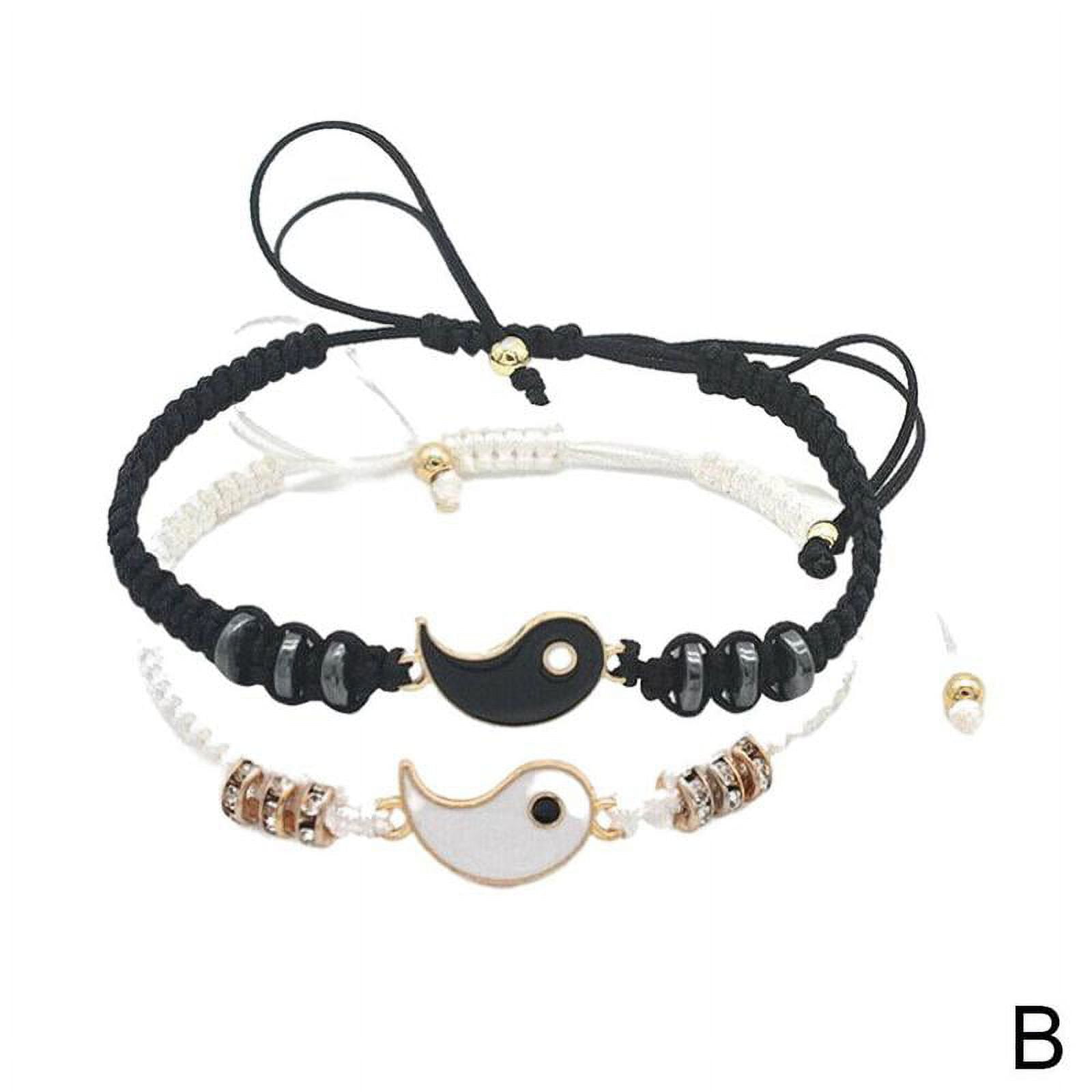 Matching Y2K Friendship Bracelets, Customizable BFF Bracelet