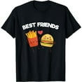 thumbnail image 1 of Best Friend Burger And Fries – Fast Food Burger And Fries T-Shirt, 1 of 5