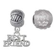 thumbnail image 1 of Best Friend Come Let us Adore Him Charm Beads (Set of 2), 1 of 1
