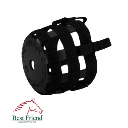 Best Friend Equine Pony Grazing Muzzle Black - BF09S