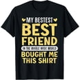 thumbnail image 1 of Best Friend Forever Friendship Bestie BFF Squad T-Shirt men and women can wear, black, white, gifts, 1 of 4