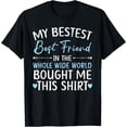 thumbnail image 1 of Best Friend Forever Friendship Bestie BFF Squad T-ShirtMen and women, Black T-shirt, size: Extra large, 1 of 4