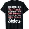 thumbnail image 1 of Best Friend Forever Friendship Bestie BFF Squad T-Shirt, 1 of 4