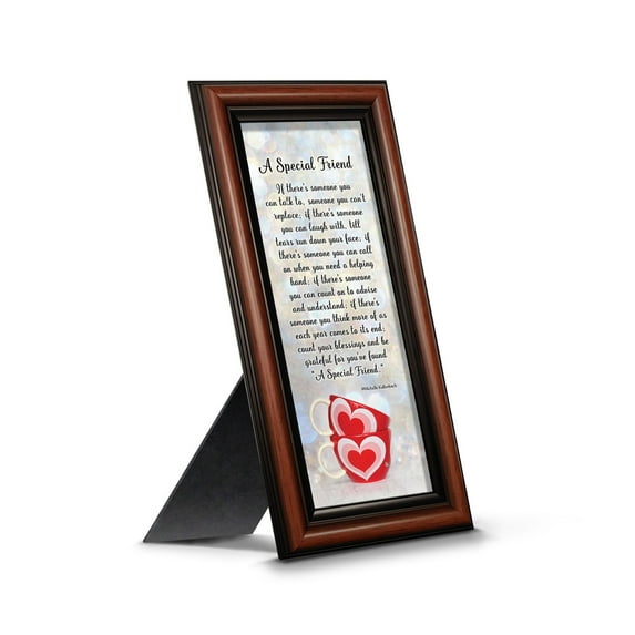 Best Friend Gifts, Birthday Gift for Best Friend, Friendship Gift for Women, Thank You Gifts for Friends, Thinking of You Gifts for Friends Going Away, A Special Friendship Picture Frame, 7320W