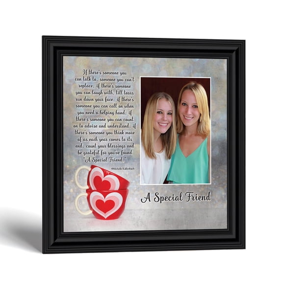 Friendship Picture Frame, Bff Gifts for Women, Keepsake
