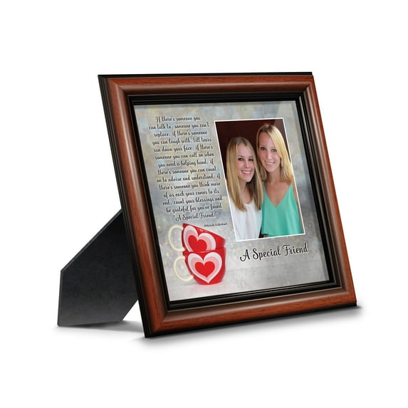 Best Friend Gifts, Birthday Gift for Best Friend, Friendship Gift for Women, Thank You Gifts for Friends, Thinking of You Gifts for Friends Going Away, A Special Friendship Picture Frame, 6309W