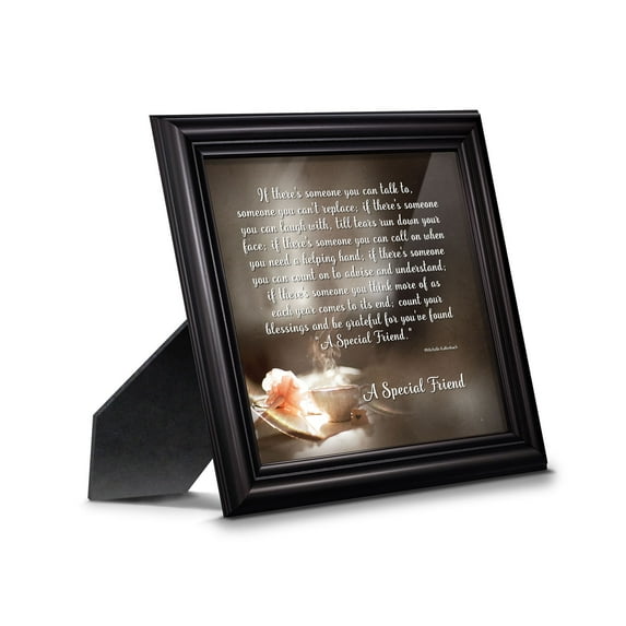 Best Friend Gifts, Birthday Gift for Best Friend, Friendship Gift for Women, Thank You Gifts for Friends, Thinking of You Gifts for Friends Going Away, A Special Friendship Picture Frame, 8612B