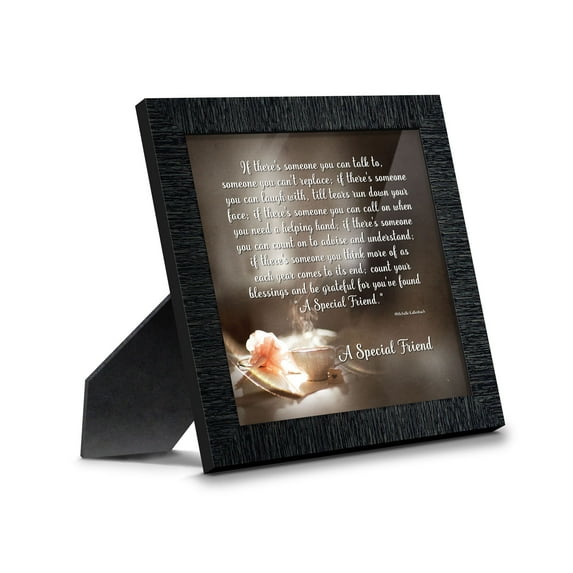 Best Friend Gifts, Birthday Gift for Best Friend, Friendship Gift for Women, Thank You Gifts for Friends, Thinking of You Gifts for Friends Going Away, A Special Friendship Picture Frame, 8612CH