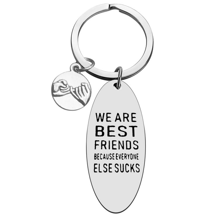 Best Friend Gift Keyring / Gifts for Friend Best Friend Birthday Christmas  Gifts