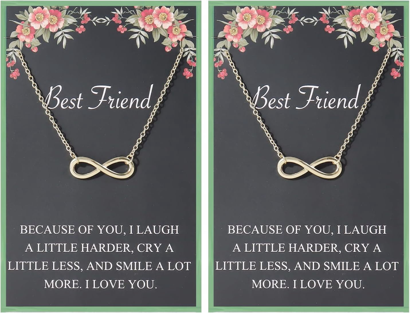 Matching Best Friend Necklaces (2 PCs) - Hamburger & Chips Pendant, Funny BFF Gift For Women, Alloy