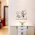 thumbnail image 1 of Best Friend Never Lets You Go Tom and Jerry Cartoon Wall Sticker Art Decal for Girls Boys Room Bedroom Nursery Kindergarten House Fun Home Decor Stickers Wall Art Vinyl Decoration Size (27x30 inch), 1 of 3