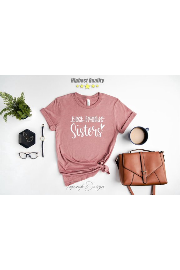 Best Friend TShirts, Best Friend, Bestie BFF, Friend Bestie Sisters s Sister Shirts More Color Options All Size S-5Xl