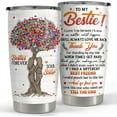 thumbnail image 1 of Best Friend Tumbler 20oz Besties Gifts for Women BFF Soul Sister Bestie Stainless Steel Insulated Tumblers Coffee Travel Mug Cup Friendship Gift for Birthday Christmas, 1 of 6