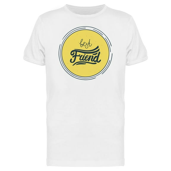 Best Friend Yellow Circle Tee Men's -Image by Shutterstock